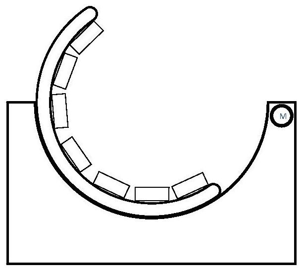 Quick-start intermediate infrared laser and corresponding polycrystal switching device