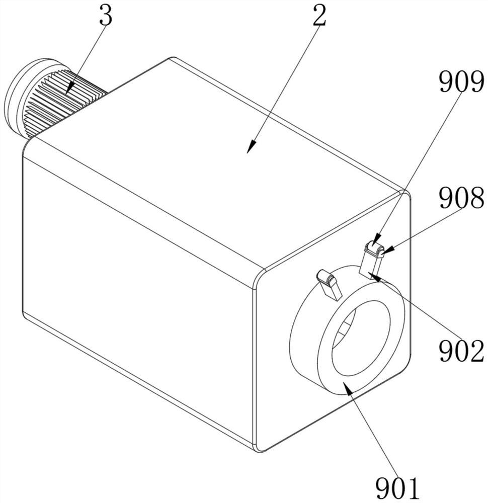 Tool turret with cutting scrap anti-winding and automatic cleaning functions