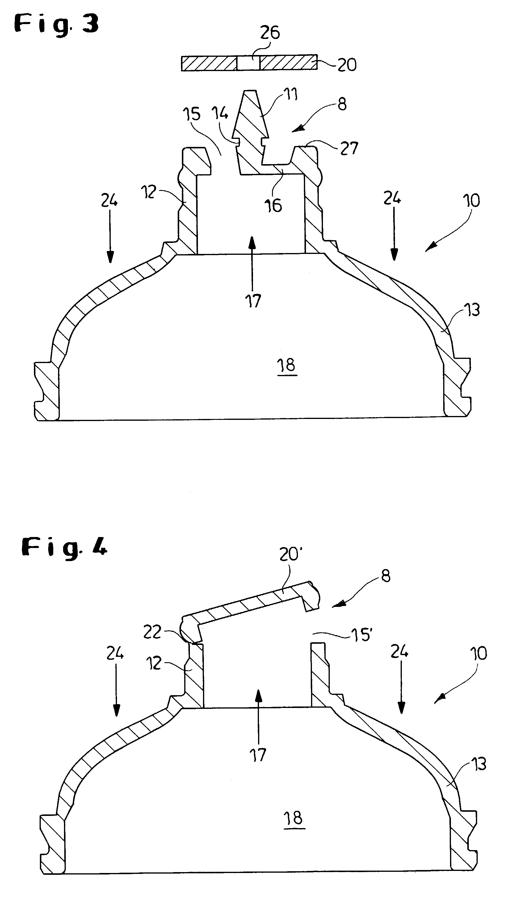 Dispenser for flowable products