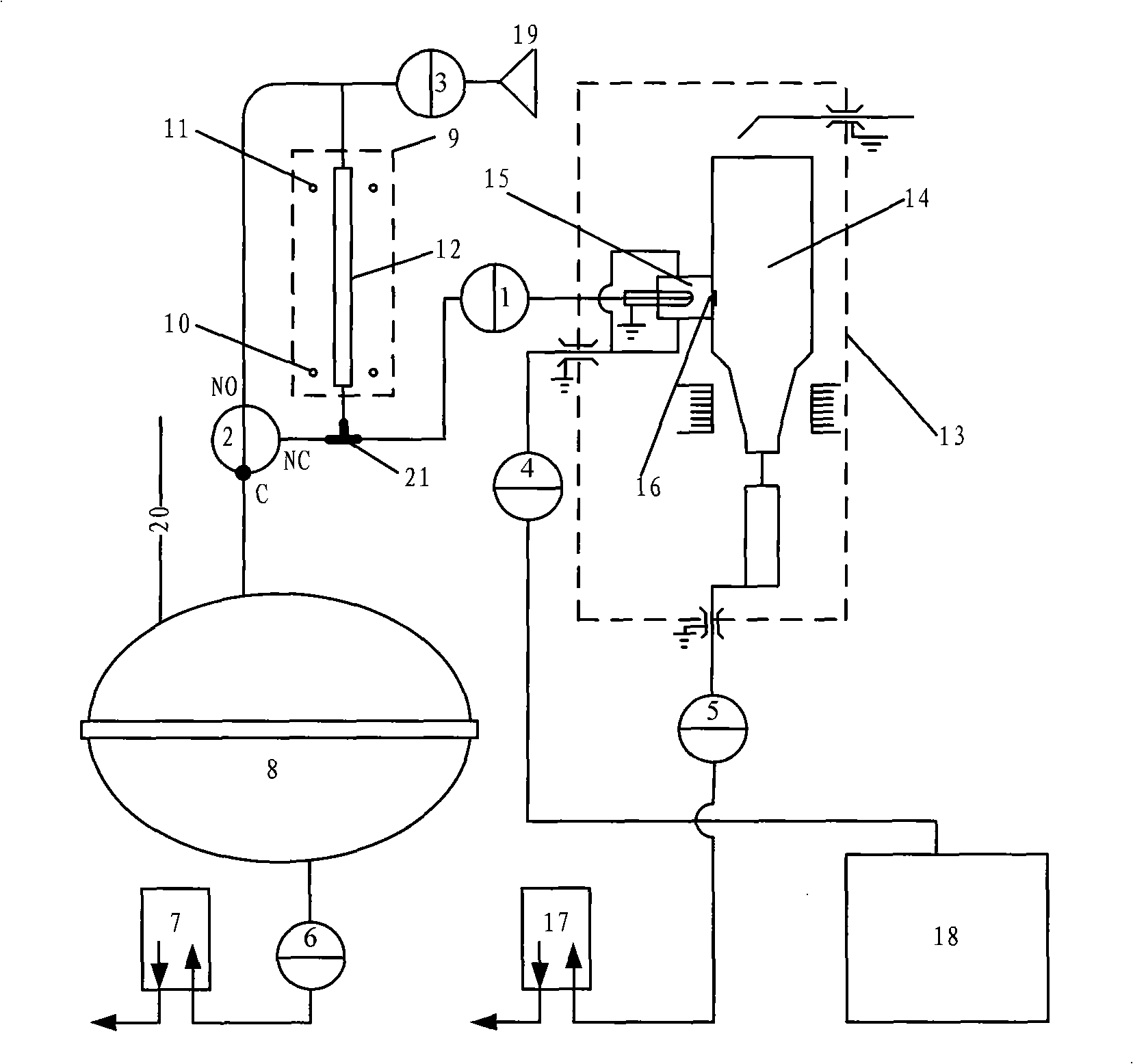 Volume metering method