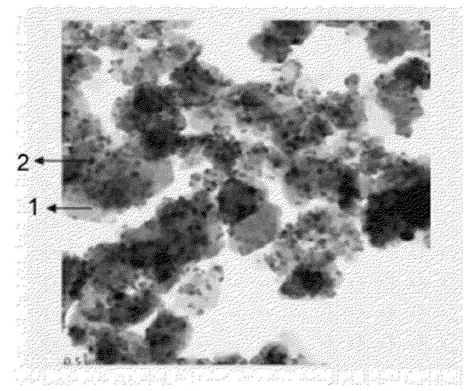 Composite material of inorganic nonmetallic mineral loaded with titania layer, preparation process and use thereof