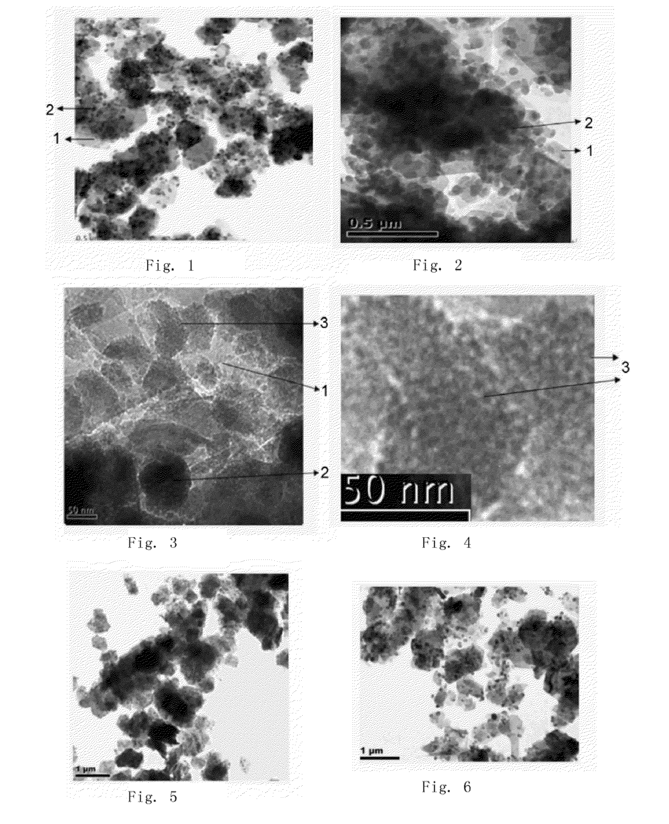 Composite material of inorganic nonmetallic mineral loaded with titania layer, preparation process and use thereof