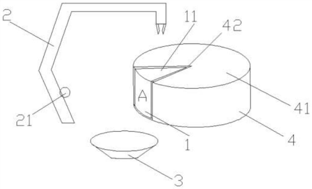 Medicine storage box of intelligent medical system