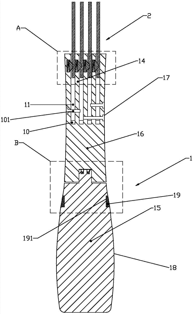 Colored relief shaping cutter