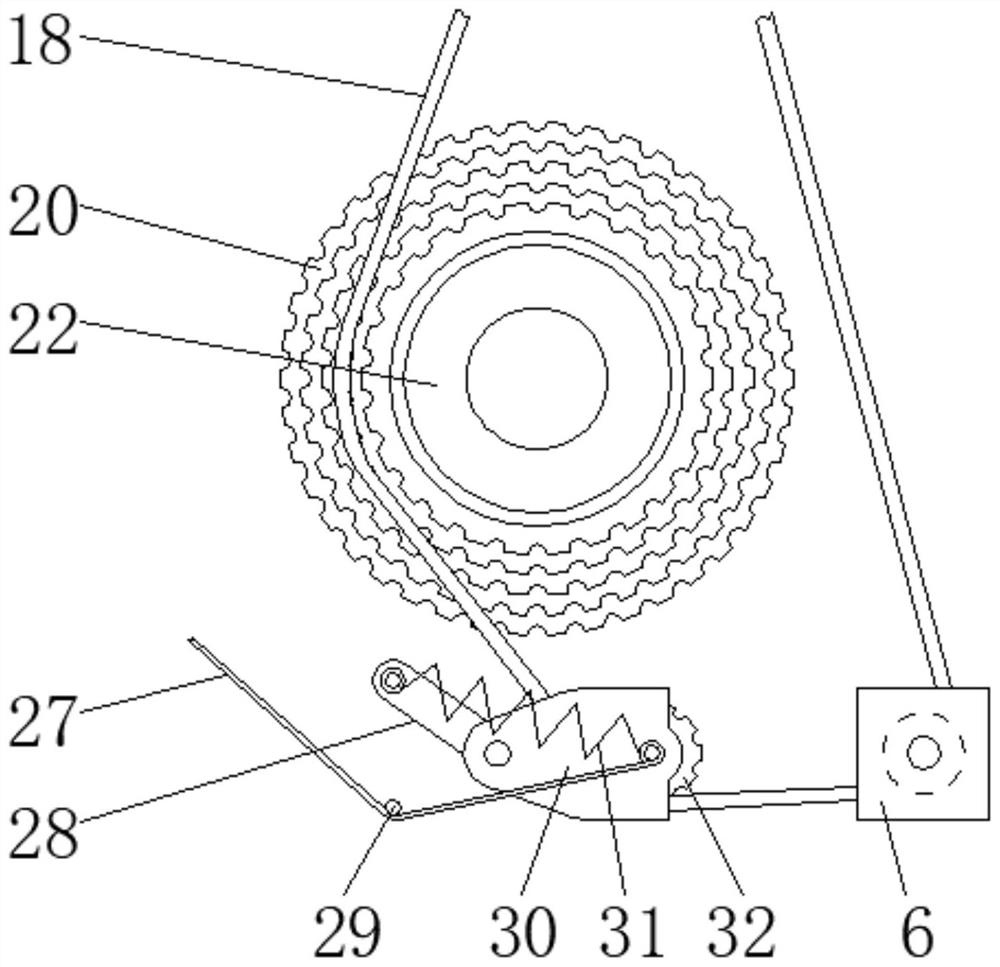 A cable winding device