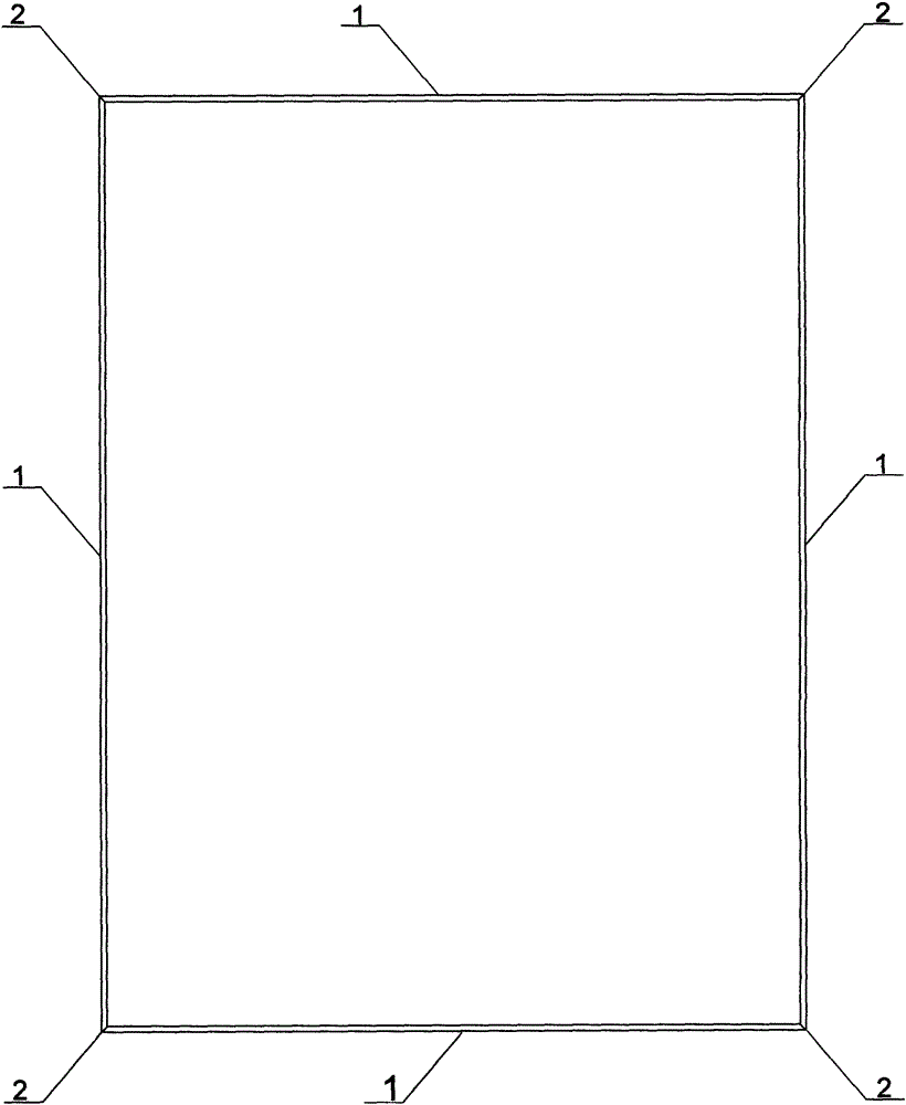 A kind of thin combined installation door and window sub-frame