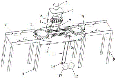 Sulfur measurement device for automatically weighing barium sulfate