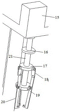 Sulfur measurement device for automatically weighing barium sulfate