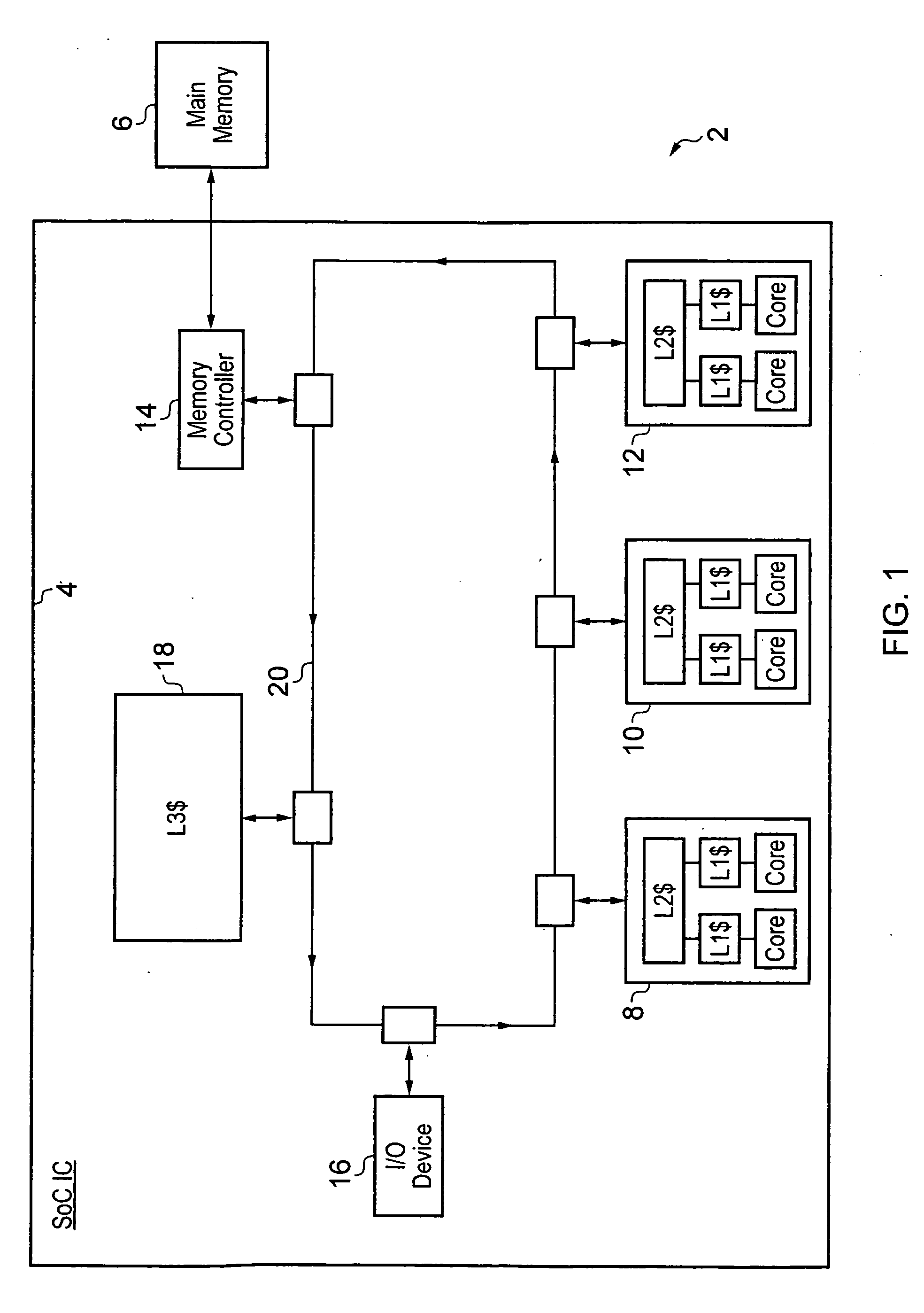 Shared cache memory control