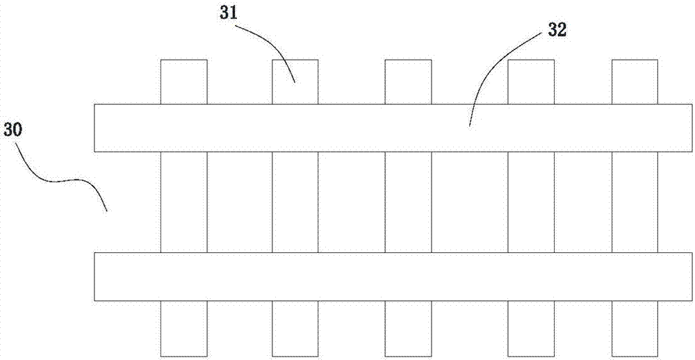 Two-way cavity reinforced concrete plate and manufacturing method thereof