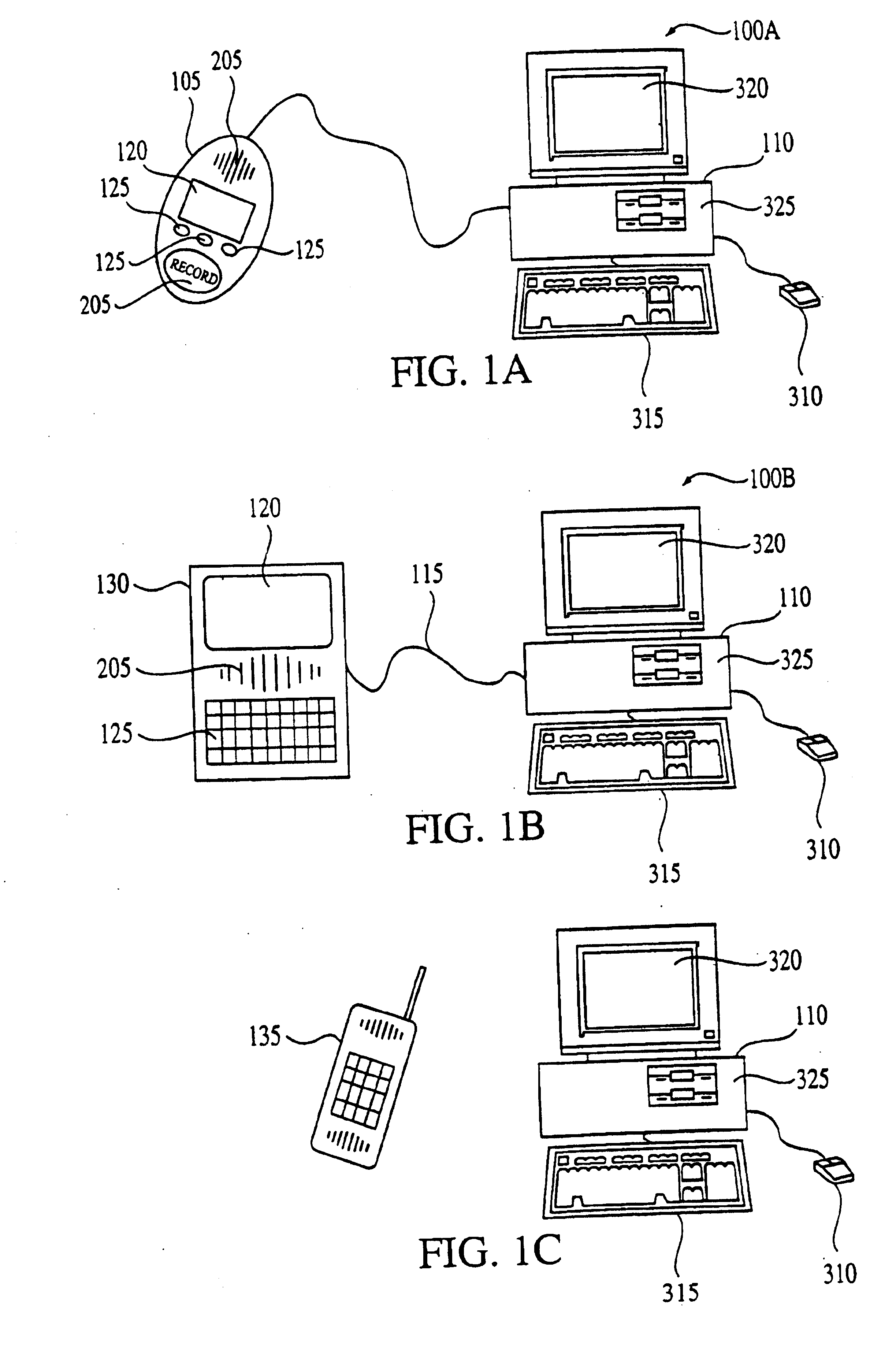 Performing actions identified in recognized speech