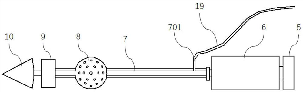 An indoor simulation device and method for slope blasting