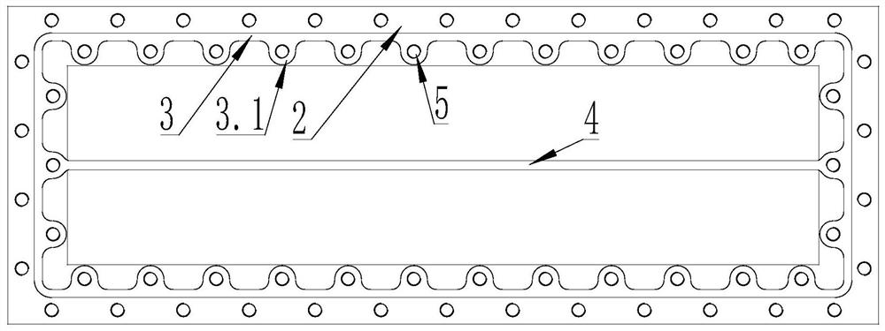 Installation method of high-pressure detachable cover plate type heat exchanger tube box