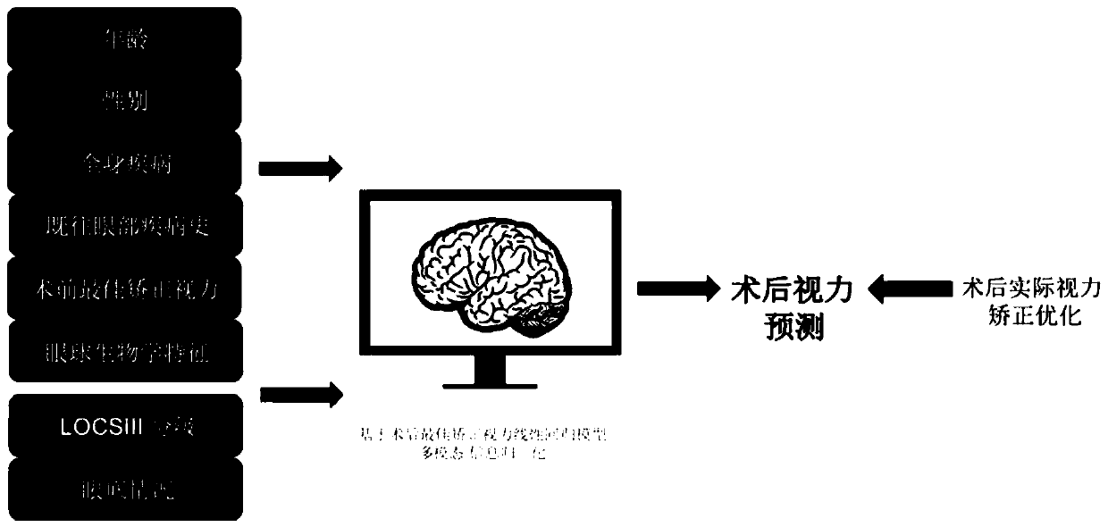 High myopia cataract surgery prognosis intelligent pre-judging system