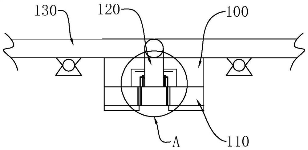 Opening structure, fire extinguishing device, fireproof window and production technology of fireproof window