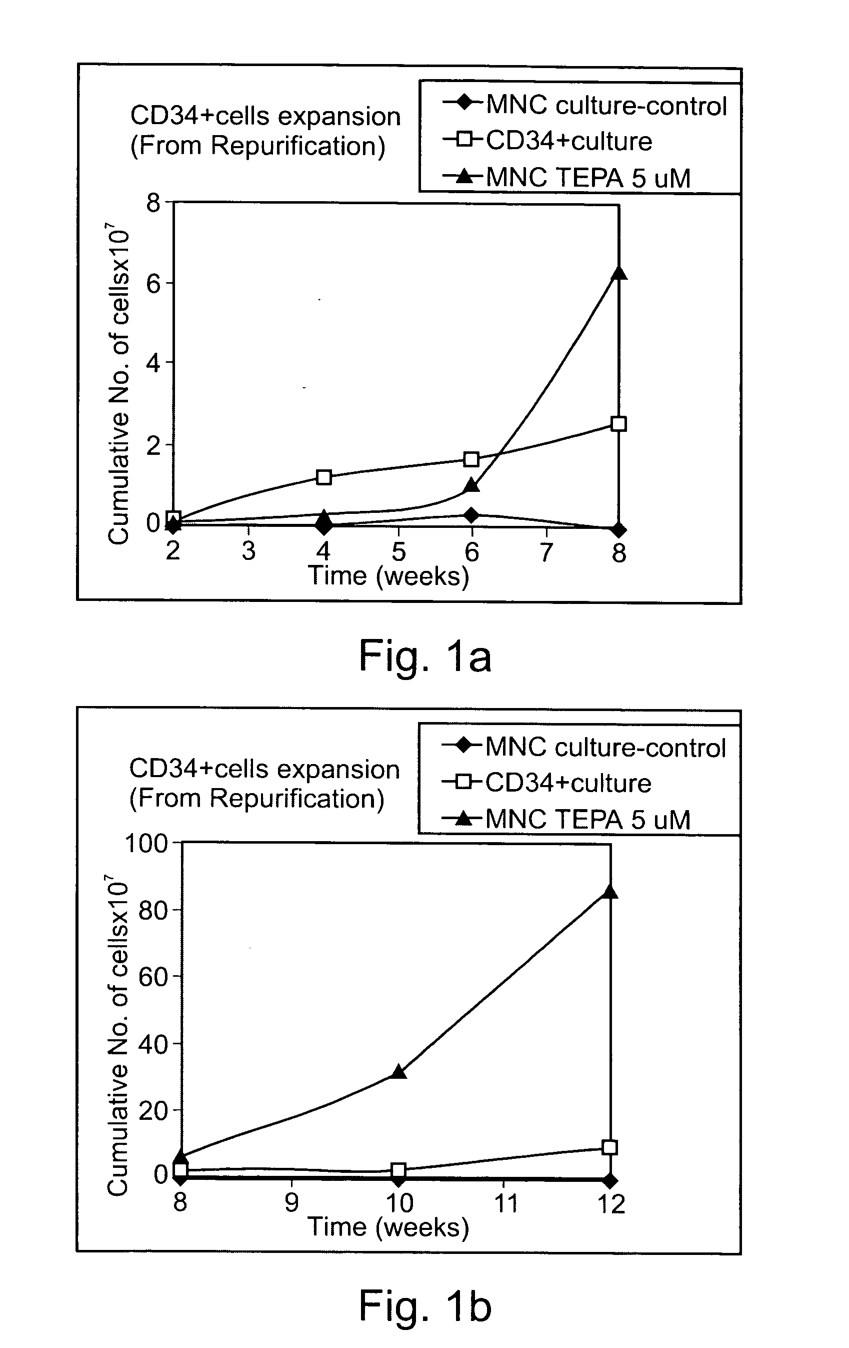 EX-VIVO expansion of hematopoietic system cell populations in mononuclear cell cultures