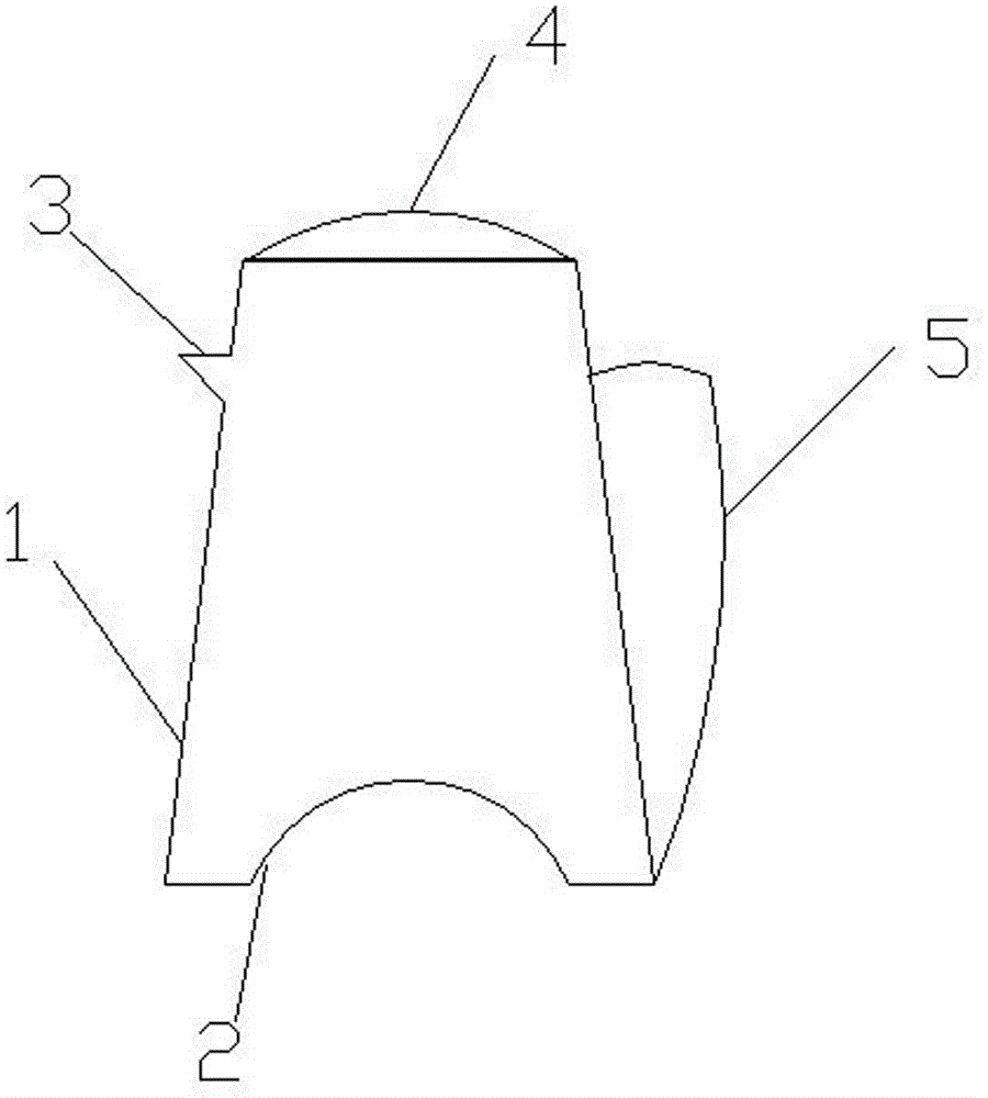 Incrustation gathering energy-saving heating kettle