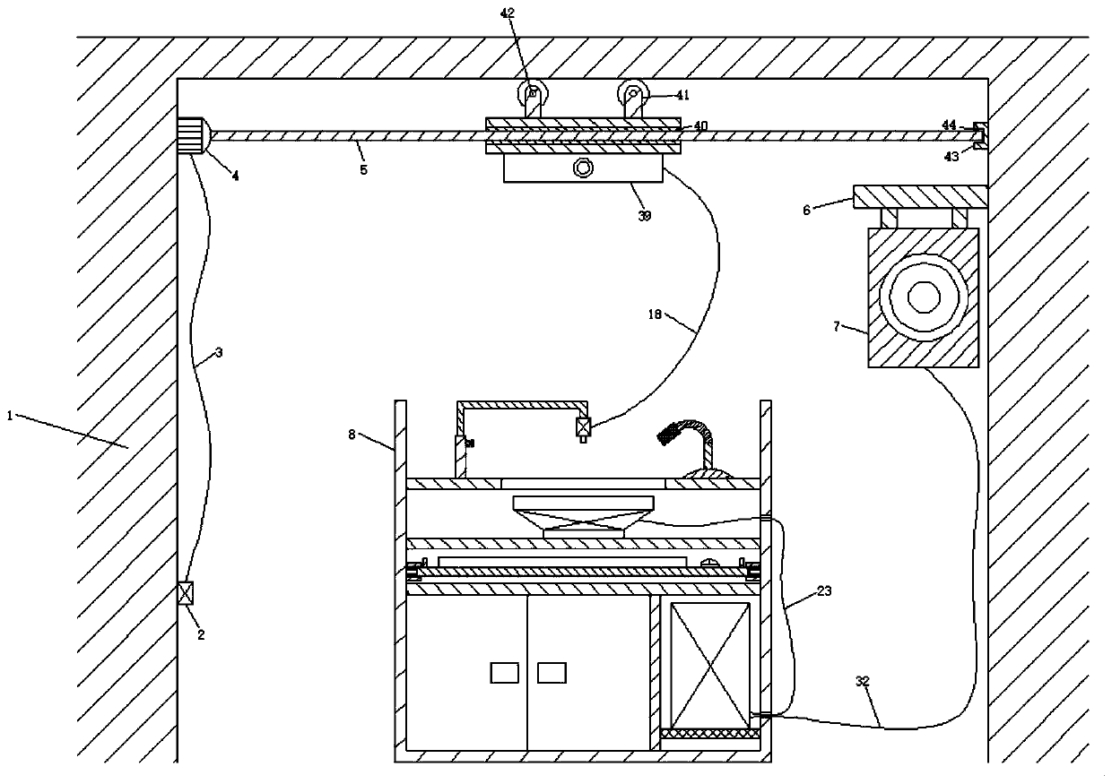 Demonstration device for practical teaching based on computer application