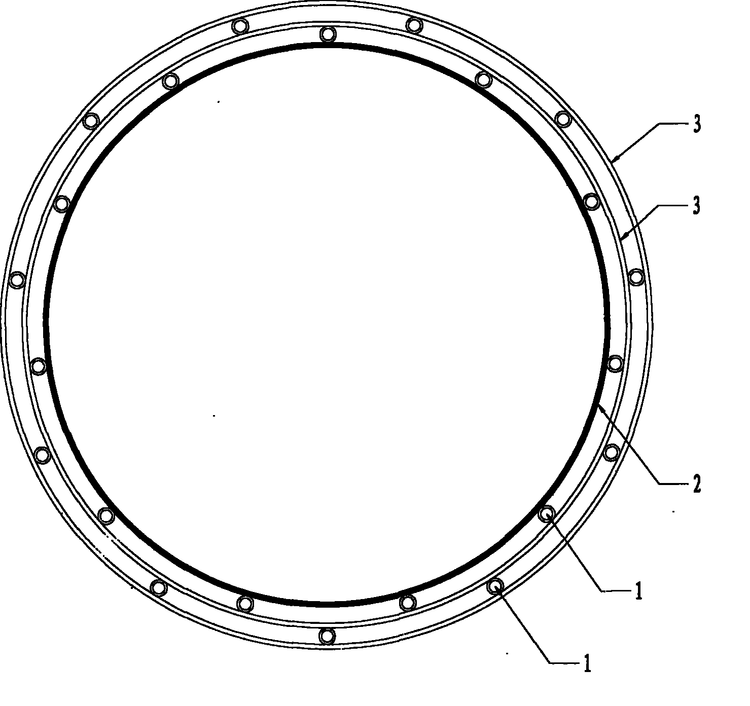 Method for preventing slurry leakage and hole collapse of large-diameter deep-borehole cast-in-situ bored pile by casting curtain method