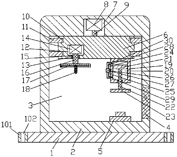 High-wear-resistance composite resin filling material equipment