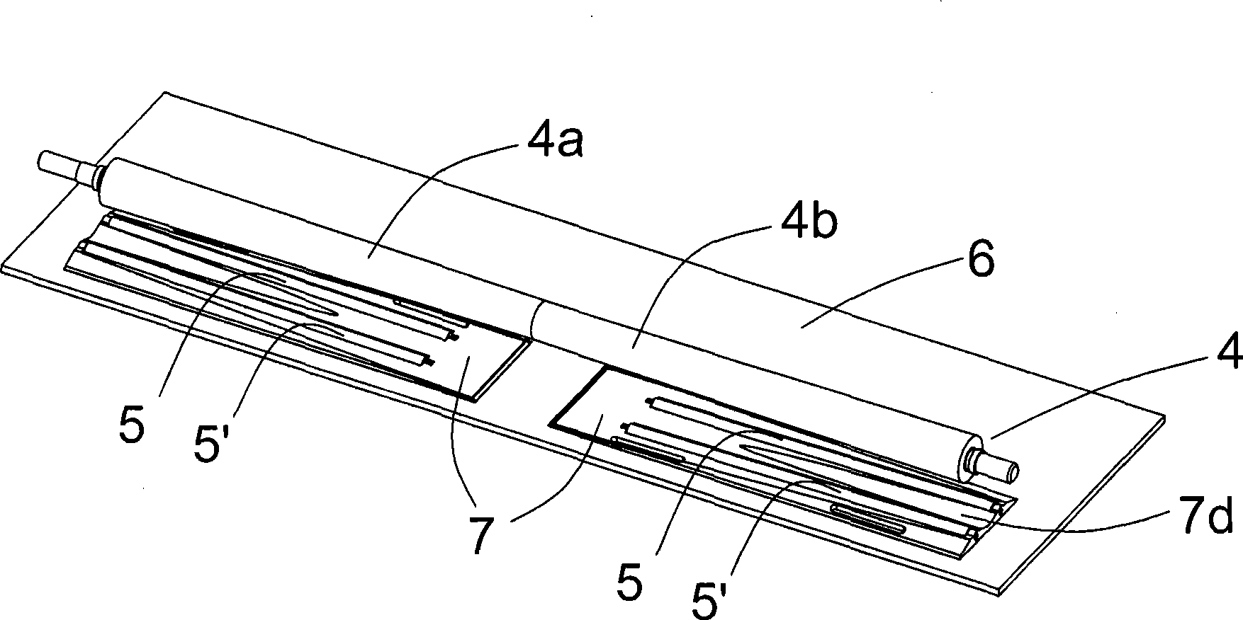 Optical disk conveying device