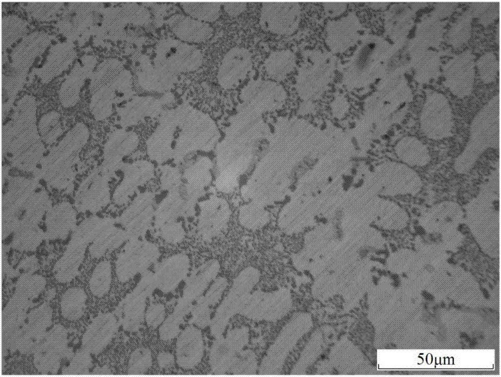 Zr and Sr compound microalloyed high-strength/toughness corrosion resisting Al-Si-Cu cast aluminum alloy and preparation method