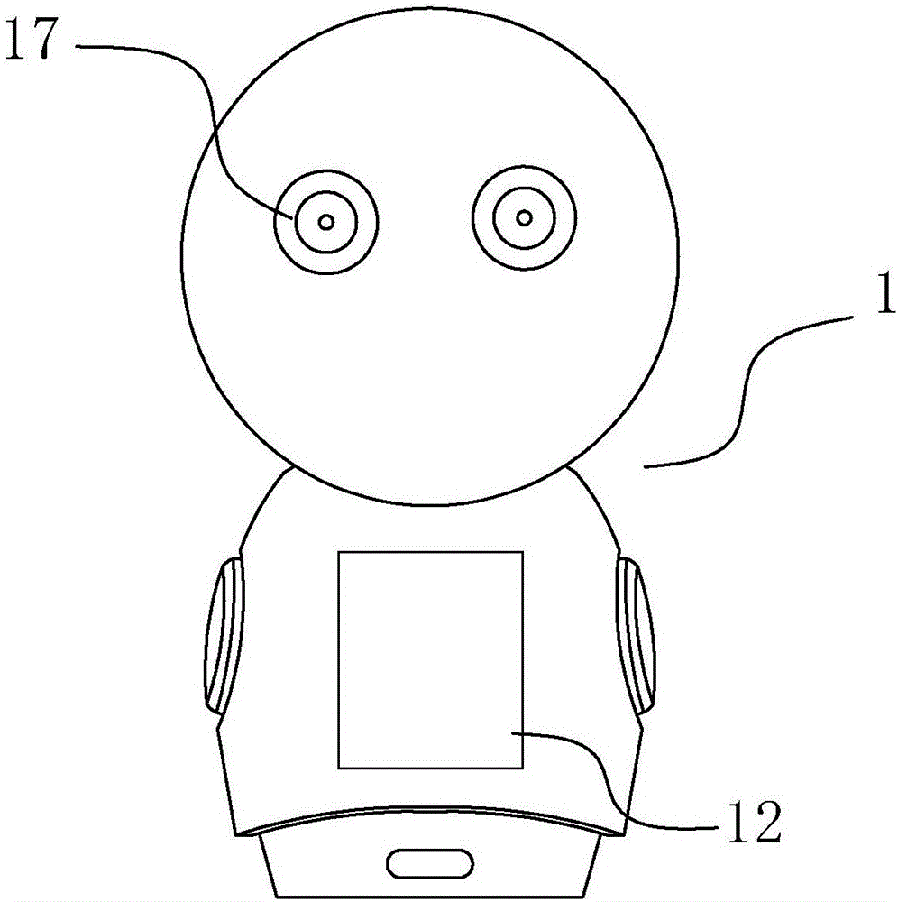 Accompanying robot based on health monitoring and human-computer interaction