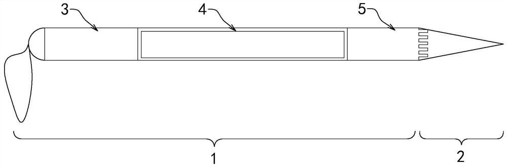 Automatic ink supply writing brush