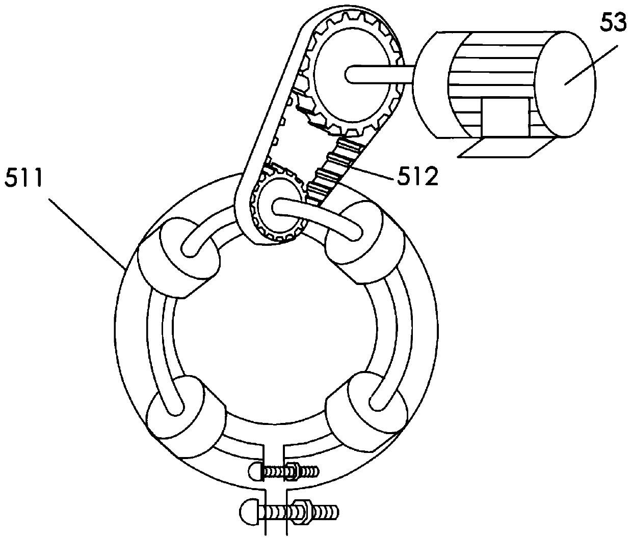 A low-voltage distribution network disconnection inspection device