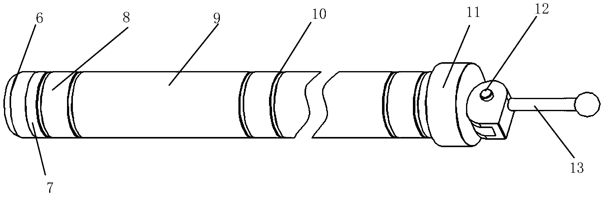 Internal expansion plugging device for cam shaft hole