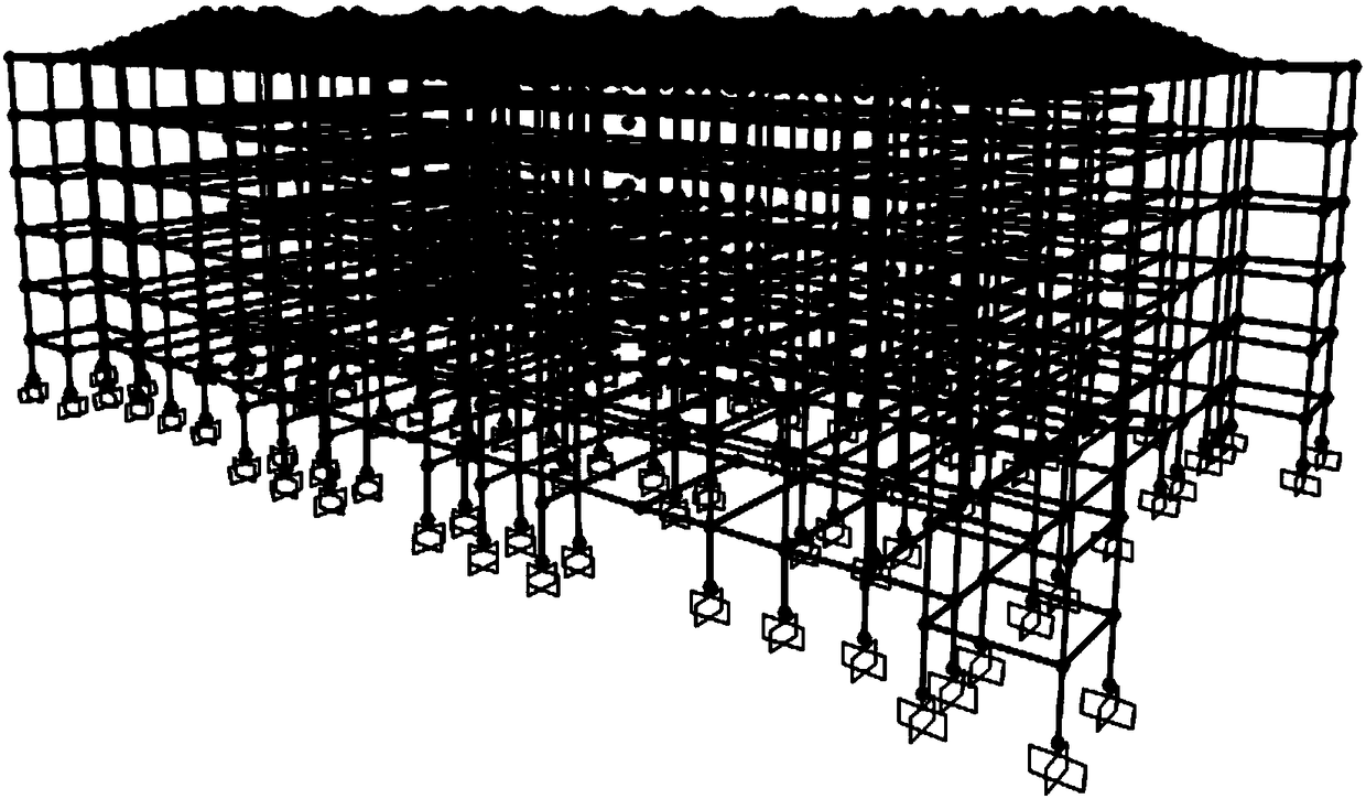 Seismic reliability design method for building seismic support hanger