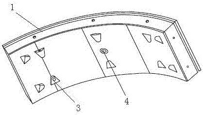 Glass fiber-reinforced polymer concrete segment of shield tunnel lining and manufacturing method of glass fiber reinforced concrete segment