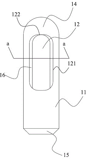 Intracranial pressure monitoring system probe and calibrating method thereof