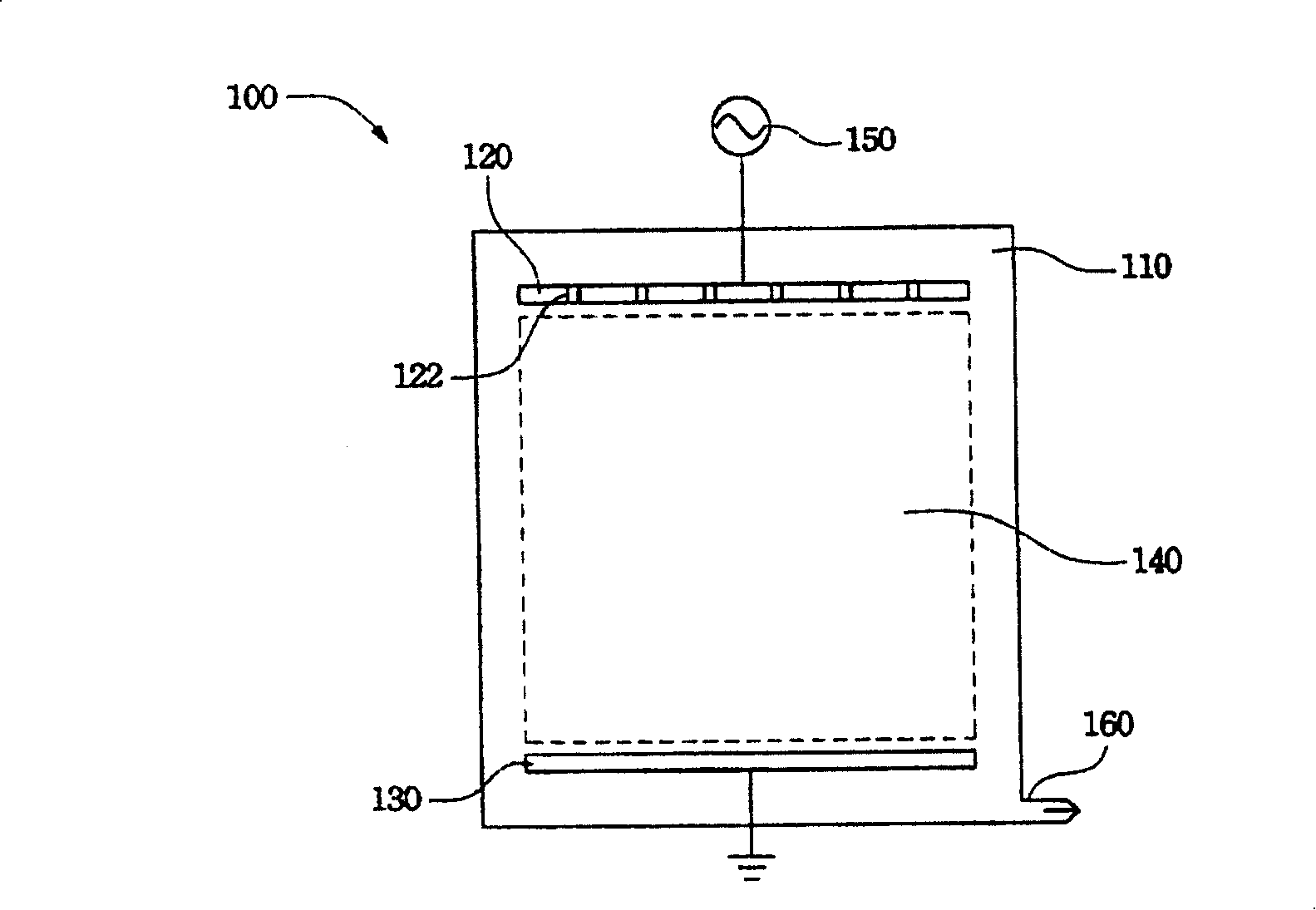 Dry etching device