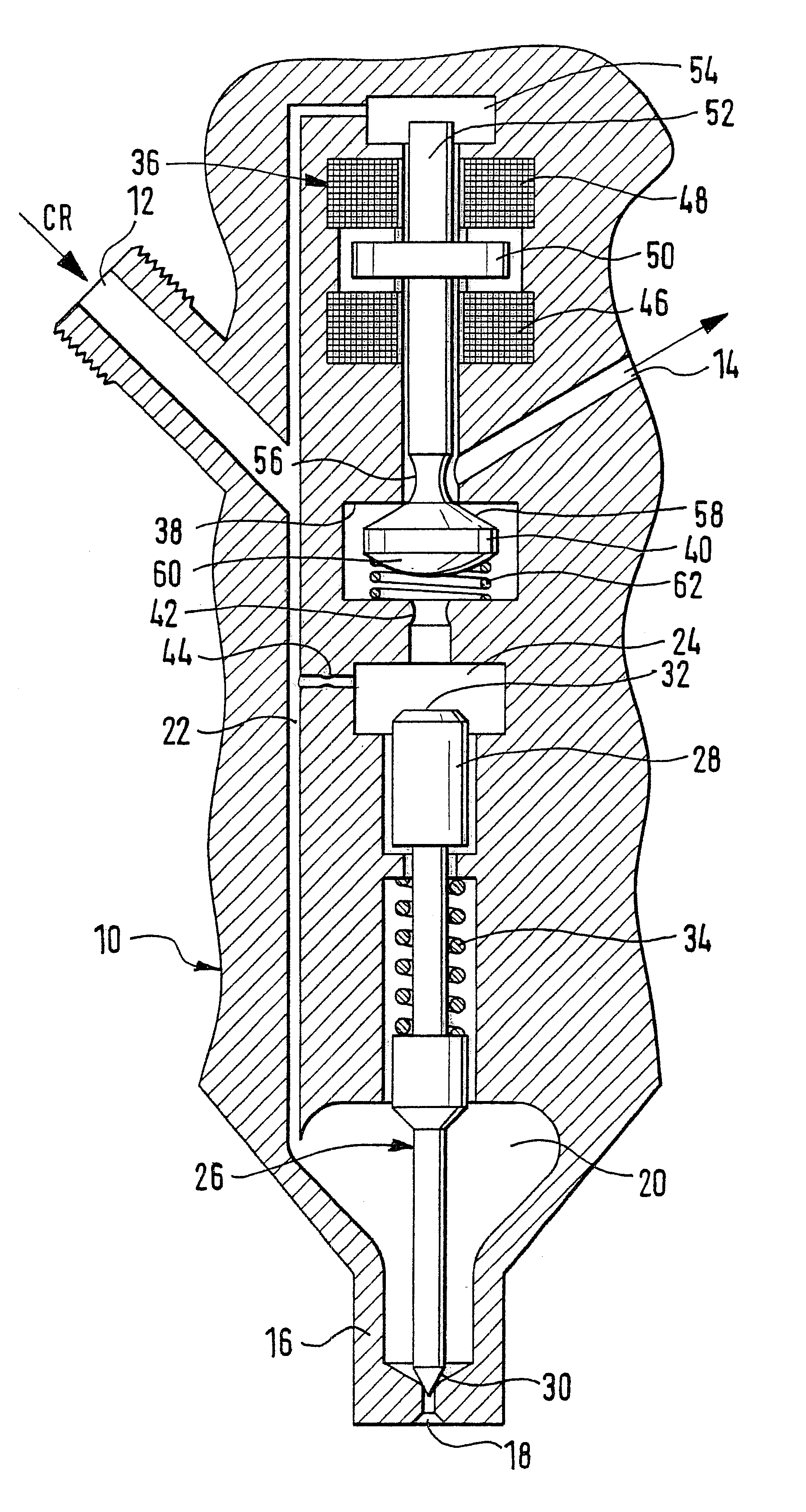 Magnet injector for fuel reservoir injection systems