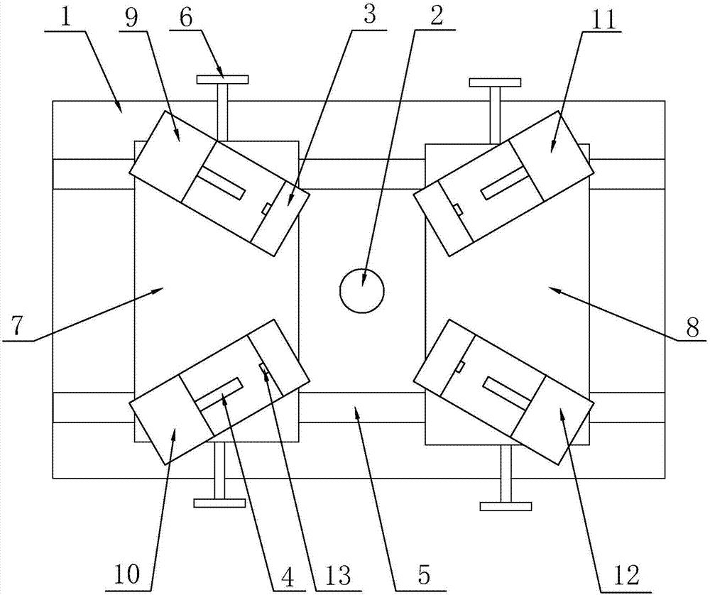 Novel pot punching machine