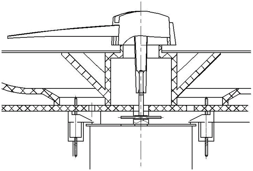 Automotive meter pointer crimping position detection module and detection method