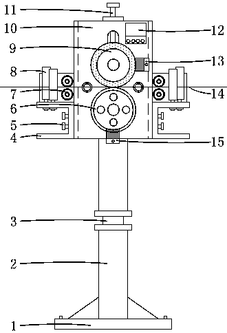 Lead length metering device