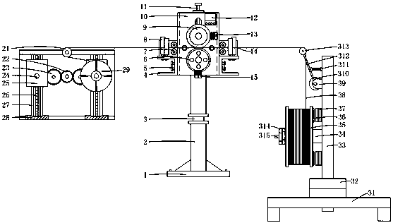 Lead length metering device