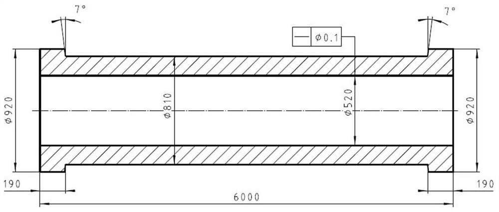 Method for manufacturing wind tunnel ultrahigh-pressure pipe fitting through high-nickel alloy structural steel