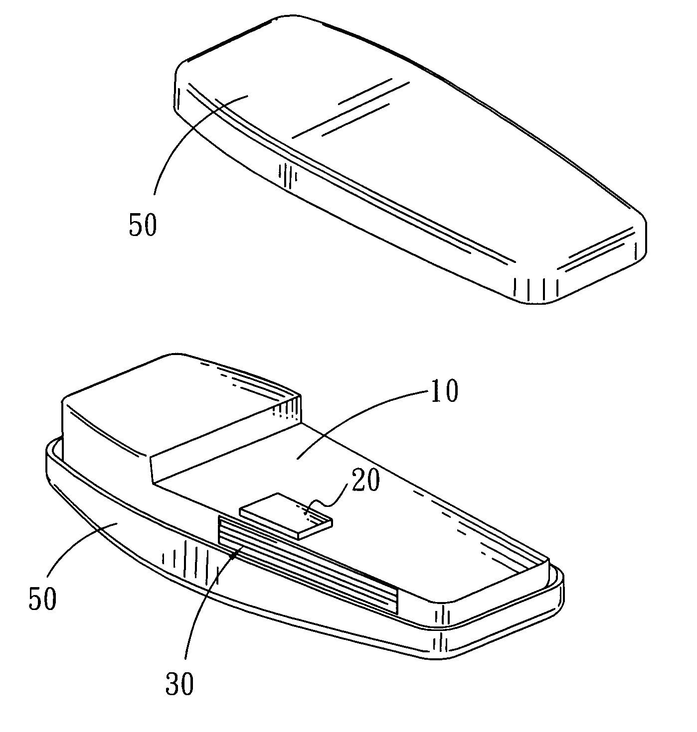 Mobile phone with FM antenna