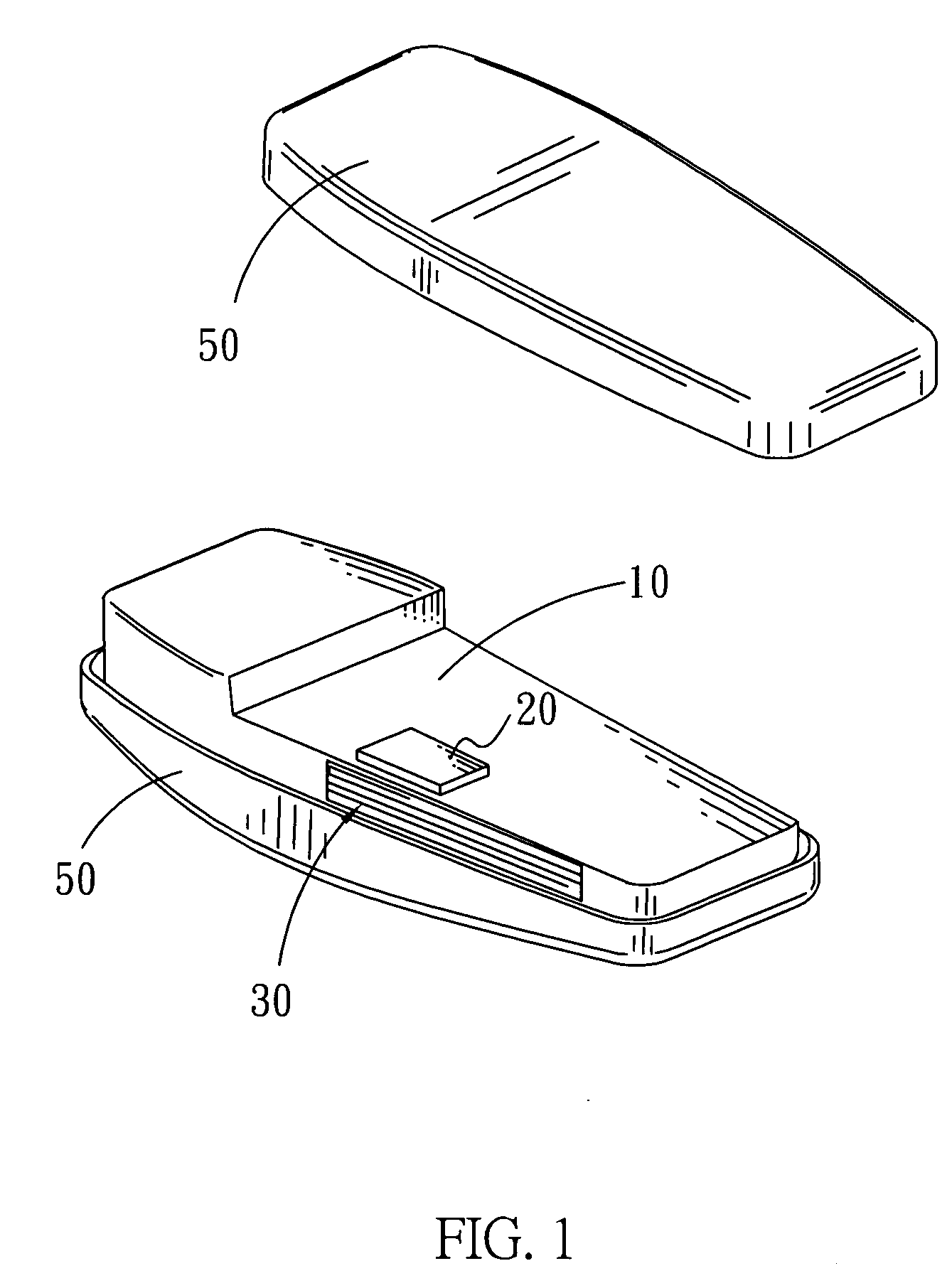 Mobile phone with FM antenna