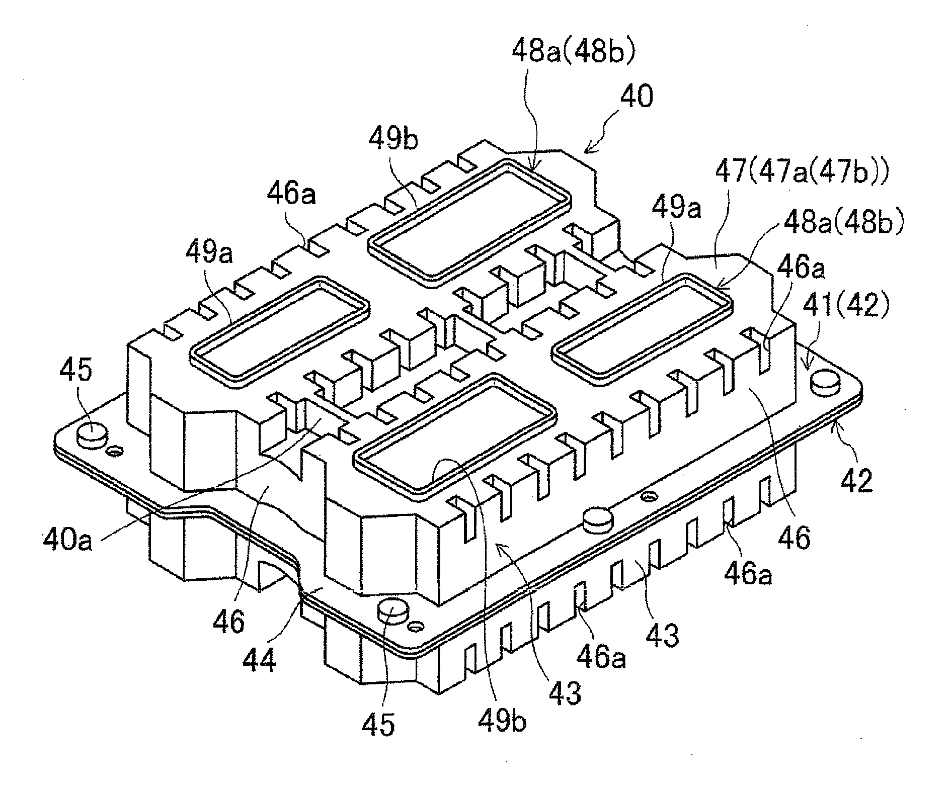 Cartridge packaging material and cartridge packaging structure