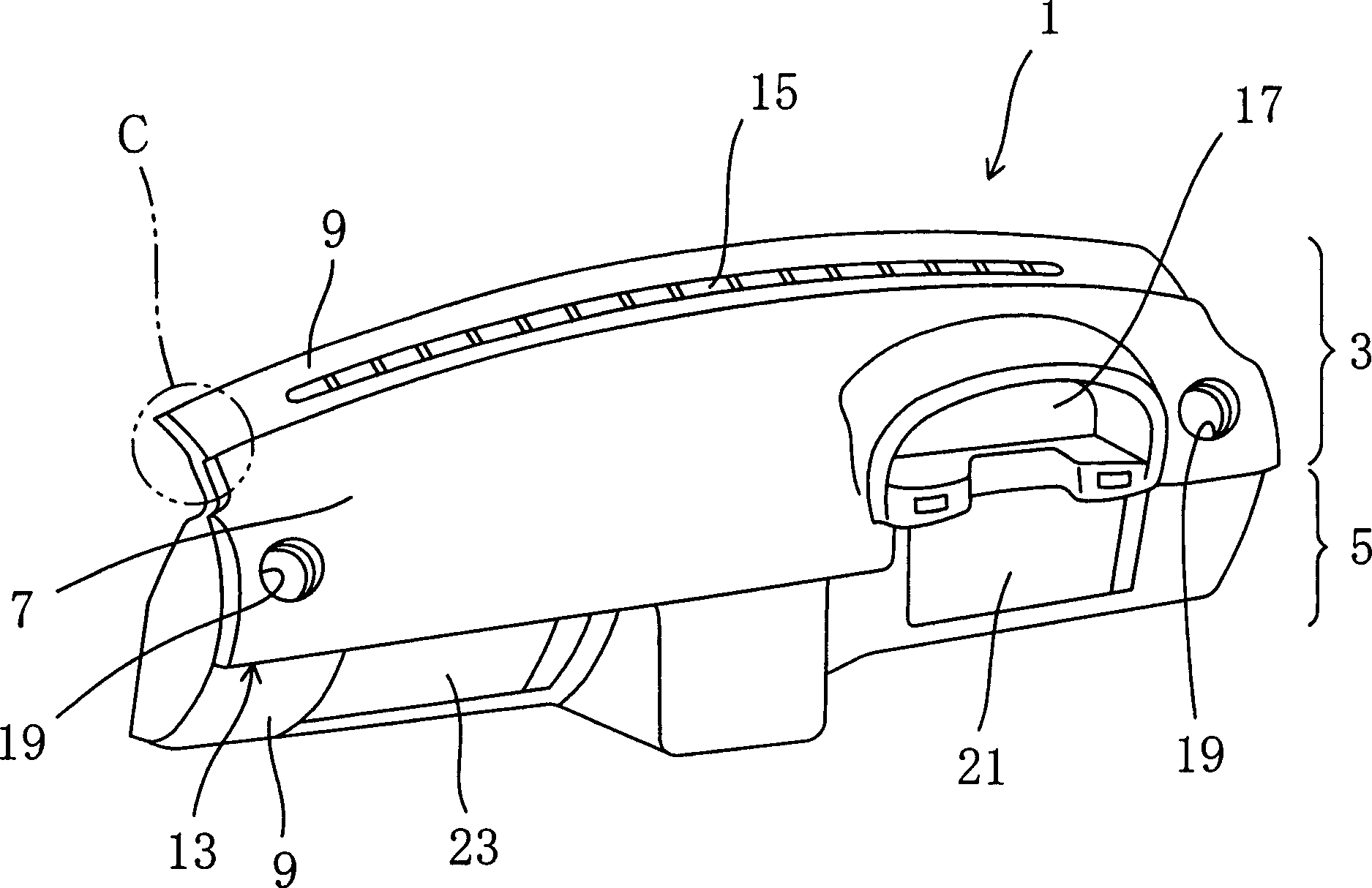 Integral skin interior trim