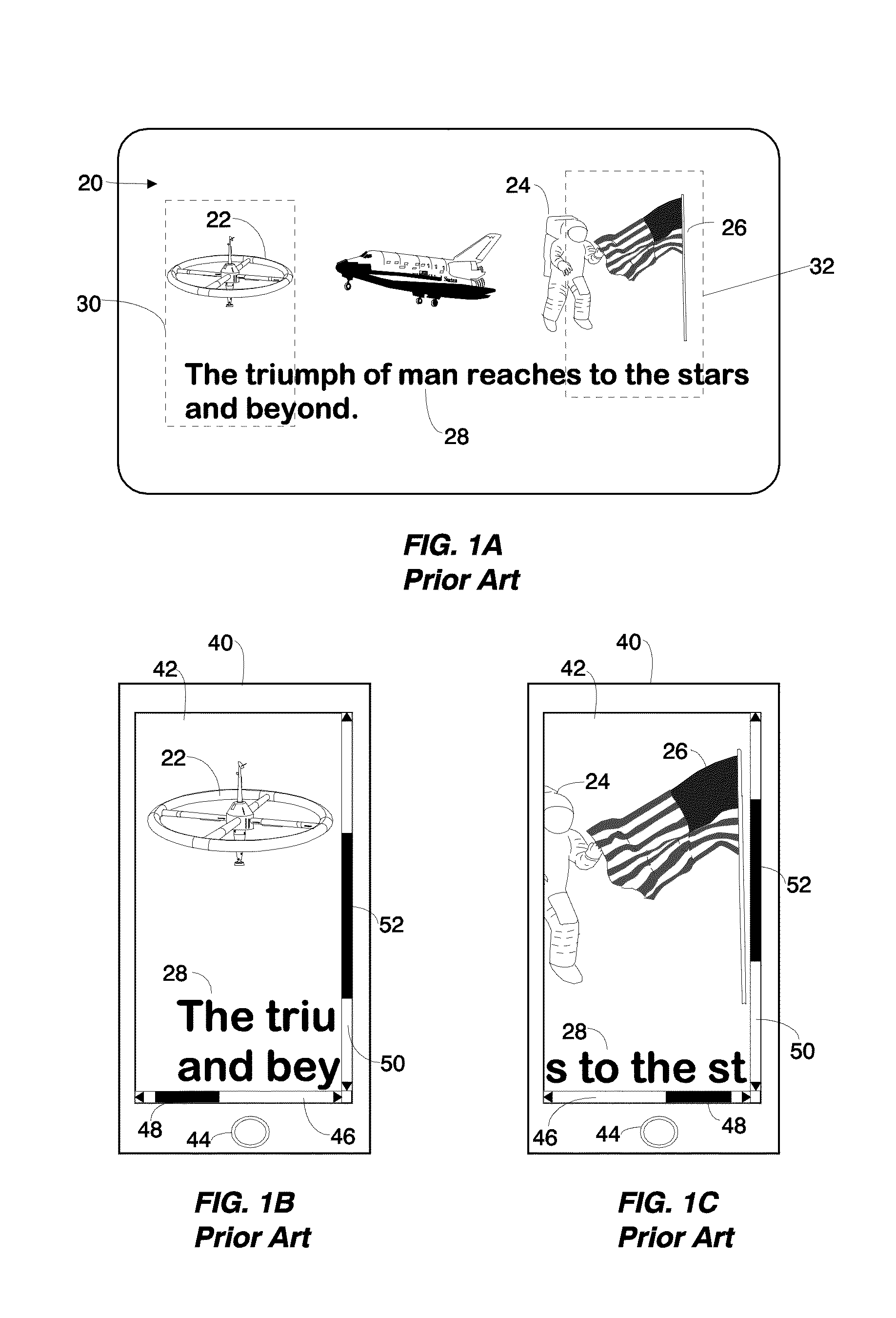 View navigation guidance system for hand held devices with display