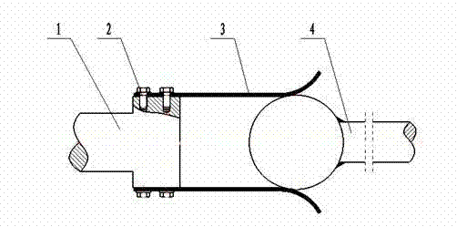 A kind of high-voltage isolating switch with touch finger function and its preparation method