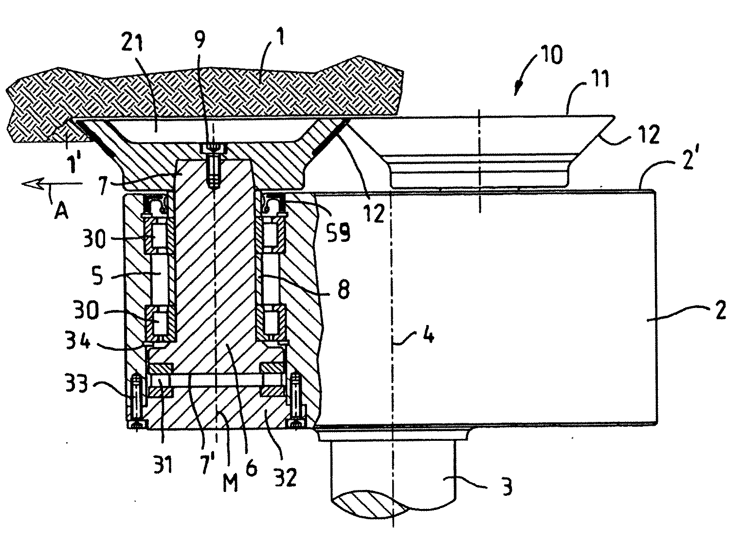 Roller drill or roller bit