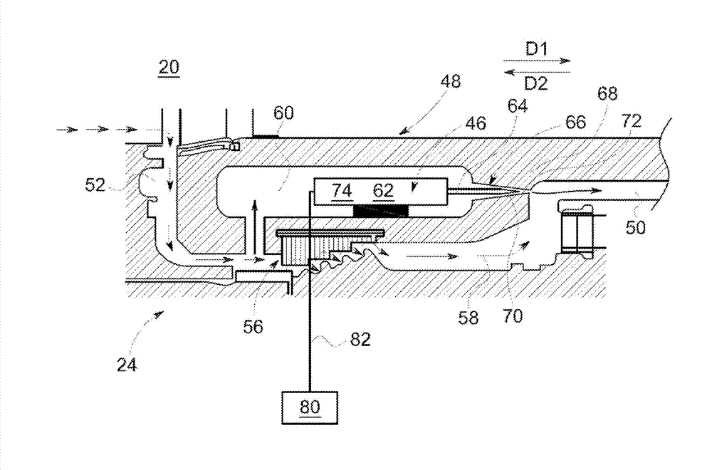 Turbine cooling system