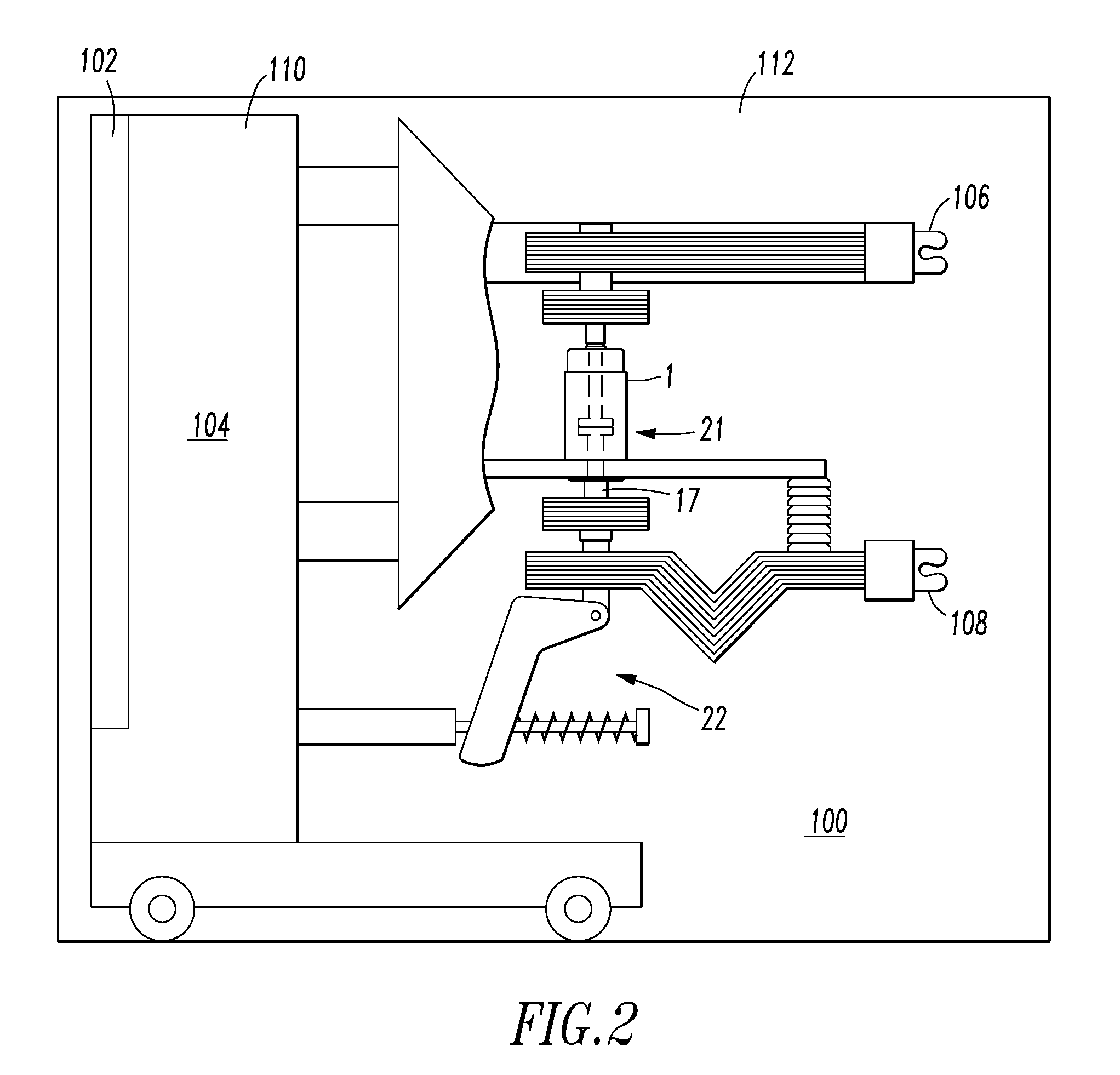 Vacuum envelope including self-aligning end shield, vacuum interrupter, vacuum circuit interrupter and method including the same