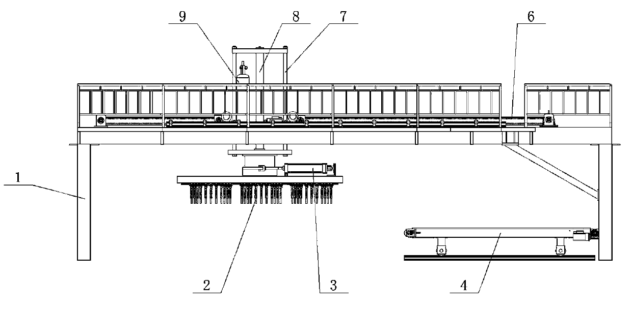 Automatic brick setting machine